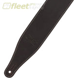 Levys M17BAS-DBR Like Butter Series Pull-Up 2.5’’ Wide Leather Guitar Strap - Distressed Dark Brown STRAPS