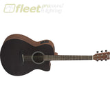 Yamaha FSX400C SMB Single Cutaway Concert Style 6 String RH Acoustic Electric Guitar - Smoky Black 6 STRING ACOUSTIC WITH ELECTRONICS