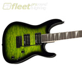 Jackson JS Series Dinky JS20 DKQ 2PT Electric Guitar Amaranth - Transparent Green Burst - 2910211587 SOLID BODY GUITARS