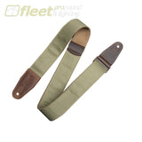 Levy’s Denim Series Wash Denim Guitar Strap Green - M7DM-GRN STRAPS