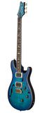 PRS SE Custom 24 Semi Hollow Piezo Electric Guitar in Lake Blue  - CP4FFRIN1-LB