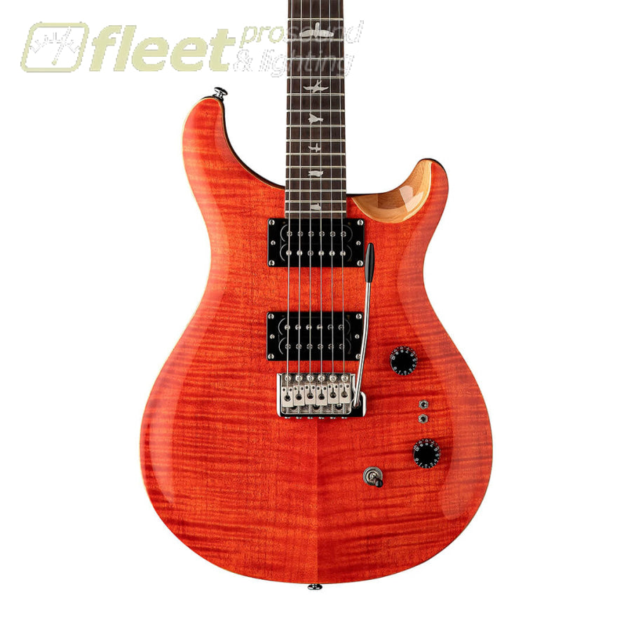 PRS SE Custom 24-08 Electric Guitar in Blood Orange w/ Gig