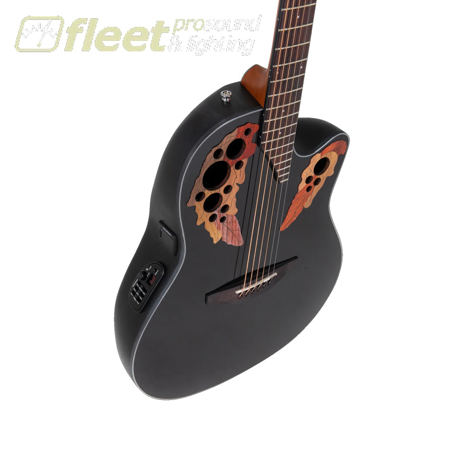 ギター Ovation Celebrity Elite CE44-5 Amazon.co.jp: OVATION CE44-5-G BLK Celebrity Elite Exotic