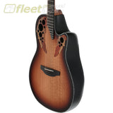 Ovation Celebrity Exotic Selection Acoustic / Electric Guitar Eucalyptus Sunburst CE44P-FLE-G 6 STRING ACOUSTIC WITH ELECTRONICS