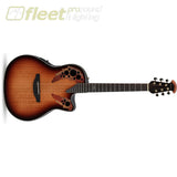 Ovation Celebrity Exotic Selection Acoustic / Electric Guitar Eucalyptus Sunburst CE44P-FLE-G 6 STRING ACOUSTIC WITH ELECTRONICS