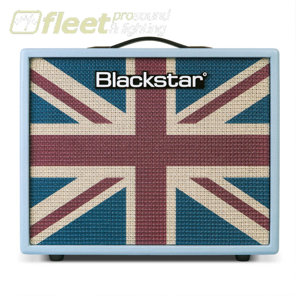 Debut 50R 50 Watt Combo Amp - Baby Blue w/ Union Jack GUITAR COMBO AMPS