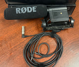 Rode VIDEOMIC Directional Video Condenser Microphone, from Rentals - MINT !