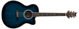PRS SE Angelus A60E (A600TTEMBCE1-CB) in Cobalt Blue Burst
