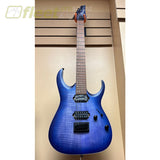 Ibanez RGA42FM-BLF Standard Series Electric Guitar (Blue Lagoon Burst Flat) SOLID BODY GUITARS