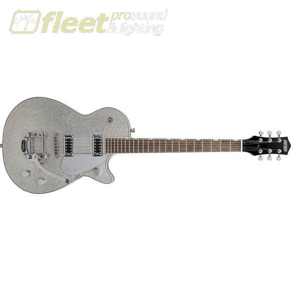 Gretsch G5230T Electromatic Jet FT Series Electric Guitar with Bigsby Silver Sparkle - 2507914517 SOLID BODY GUITARS