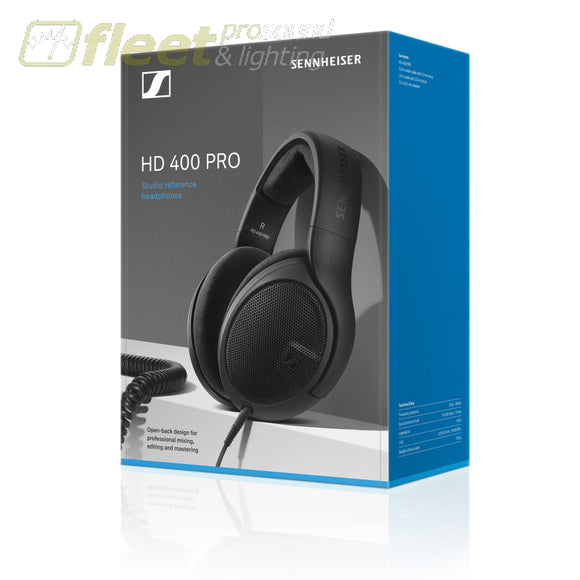 Sennheiser HD 400 Pro Open-Back Studio Reference Headphones STUDIO HEADPHONES