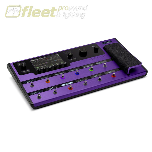 Line 6 Helix Multi-Effects Guitar Pedal - LIMITED EDITION PURPLE GUITAR MULTI FX