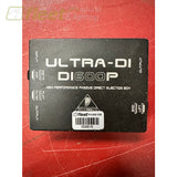 Behringer DI600P Ultra-DI Passive Direct Injection Box Used from Rental Department DI BOXES