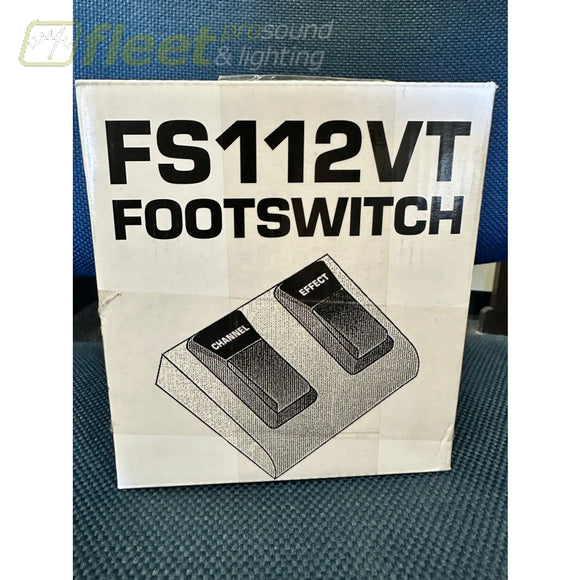 BEHRINGER FS112VT 2 BUTTON FOOTSWITCH FOOT SWITCHES