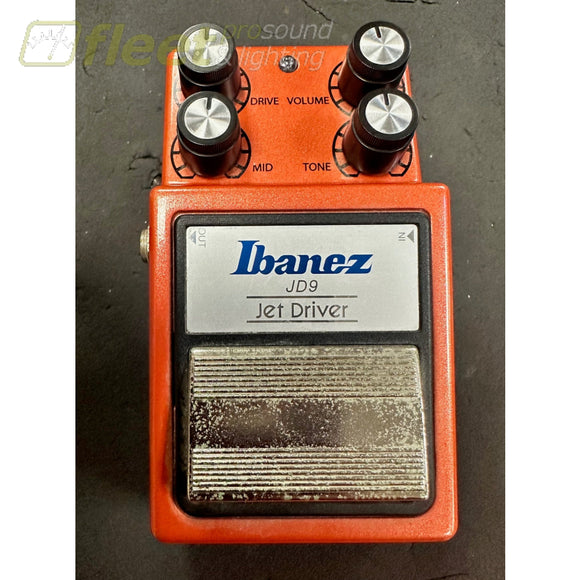 Ibanez JD9 Jet Driver Pedal USED SHOWROOM DISPLAY MODEL PICS OF ACTUAL UNIT USED PEDALS