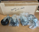 Pop in Wheel Kit (for Ampeg PF115 ) standard, will fit many amps