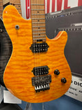 EVH  Wolfgang WG Standard QM, Baked Maple Fingerboard Guitar - Transparent Amber (5107004558)