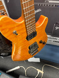 EVH  Wolfgang WG Standard QM, Baked Maple Fingerboard Guitar - Transparent Amber (5107004558)