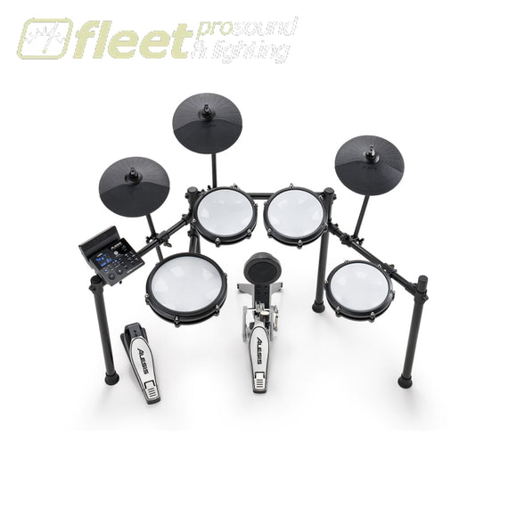NITRO MAX KIT Eight Piece Electronic Drum Kit with Mesh Heads and Bluetooth ELECTRONIC DRUM KITS