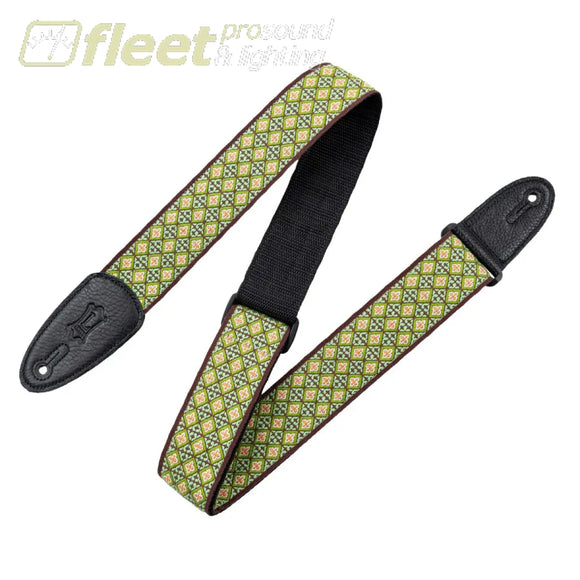 Levy’s – Green Mosaic Original Hootenanny Series - M8HT-25 STRAPS