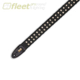 Levy’s – 2″ Wide Black Cotton Guitar Strap – MC8TWEY-BLK STRAPS
