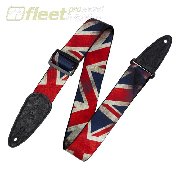 Levy’s – 2” Polyester United Kingdom Flag Strap - MDP-UK STRAPS