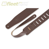 Levy’s Leathers M26-BRN 2.5 Leather Guitar Strap Brown STRAPS