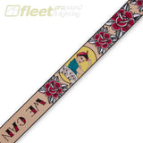 Levy’s MPD2-125 Polyester Guitar Strap - 2’’ (Rosie the Riveter) STRAPS