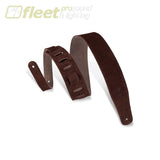 Levy’s MS26-BRN 2.5 Suede Leather Strap Brown STRAPS