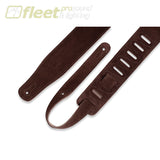 Levy’s MS26-BRN 2.5 Suede Leather Strap Brown STRAPS