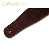 Levy’s MS26-BRN 2.5 Suede Leather Strap Brown STRAPS