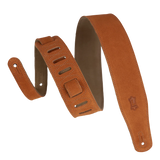 Levy's 2 1/2" Suede Guitar Strap - Copper - MS26-CPR