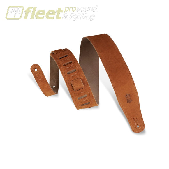 Levy’s MS26-HNY 2.5 Suede Leather Strap Honey STRAPS