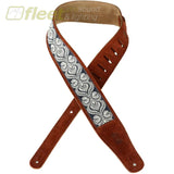 Levy’s MSJ26-RST Suede Guitar Strap - 2.5’’ (Rust) STRAPS