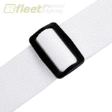 Levys MSSC8-WHT 2’’ Signature Series Cotton Guitar Strap Adjustable To 65’’ - White STRAPS