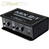 Radial Mix 2:1 Two Channel Passive Mixer Mic Combiner MIC COMBINERS