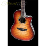Ovation CS24X 7C Celebrity Standard Exotic Quilt Maple Acoustic / Electric Guitar Cognac Burst / Natural Gloss 6 STRING ACOUSTIC