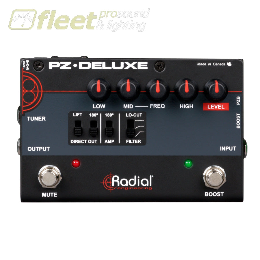Fishman PRO-DEQ-AFX Acoustic Guitar Preamp – Fleet Pro Sound