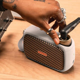 Positive Grid SPARK-GO Ultra-Portable Smart Guitar Amp and Bluetooth Speaker, Pearl