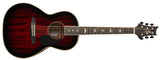 PRS SE P20 Parlor Guitar with PRS-Voiced Fishman Presys VT Pickup, Fire Red Burst- P20HHHECCCE1-FG : 116413::FG