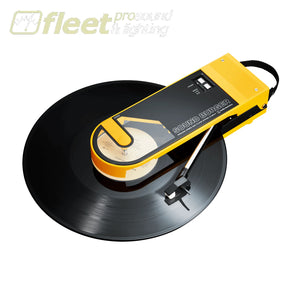 Audio Technica Sound Burger AT-SB727 Portable Bluetooth Turntable Yellow BELT DRIVE TURNTABLES