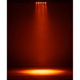 American DJ UBL6H  22-inch linear fixture powered by six 20W-Watt HEX RGBWA+UV (6-IN-1) LEDs.