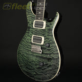 PRS SE Custom 24 Quilt Electric Guitar In Teal Black w/Gig Bag - CU4QQEIN1TK SOLID BODY GUITARS