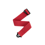 Auto Lock Polypro Guitar Strap, Red - PWSAL401