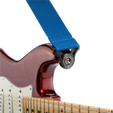 D'Addario 2'' Auto Lock Guitar Strap - Blue - PWSAL402