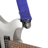 D'Addario Auto Lock Strap - Purple - PWSAL403