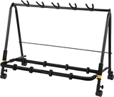 Hercules GS525B PLUS 5-Piece Guitar Display Rack With Casters