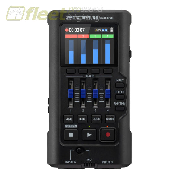 Zoom R4 MultiTrak Recorder with Stereo Bouncing PORTABLE RECORDERS