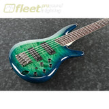 Ibanez SR405EQM 5-String Electric Bass - Surreal Blue Burst Gloss 5 STRING BASSES