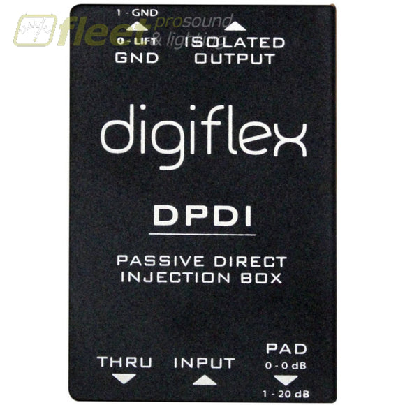 Digiflex DPDI Passive Direct Box DI BOXES